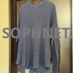SOPHNET. ネイビー　長袖のサムネイル
