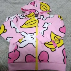 新品 BABYDOLL × ディズニー ジップアップパーカー 110
