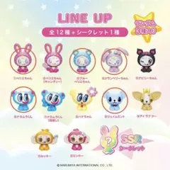 ナルミヤキャラクターズ ちびコレフィギュア おすわりシリーズ　5点セット