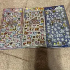 KAMIO ジュエルプチドロップシール　ハッピーマーチ　ハムハム　シマエナガ