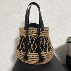 my weakness ともさかりえカゴバッグ Mendong Bag - メルカリ