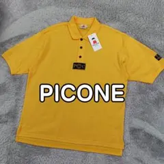 PICONE CLUB ピッコーネ メンズ ポロシャツ 半袖 黄色のサムネイル