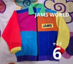US VINTAGE JAMS WORLD キッズ ナイロン ジャケット 6