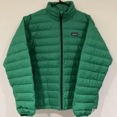 グリーン ダウンジャケット