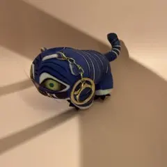デーモンハンターズ　青い虎　ダフィぬいぐるみキーホルダー　12cm