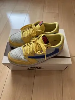 NIKE travis エアジョーダン カナリー 23.5cm