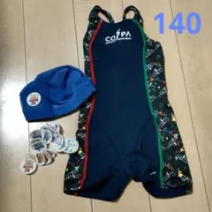 COSPA 水着 女子 140 帽子ワッペン付