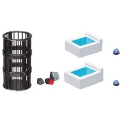 ３点セット　サウナキット　サウナストーブ　水風呂✕２　どうぶつサウナ等に
