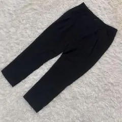 AMUY TRYSBAY 黒スラックスパンツ Lサイズ