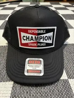 OTTOトラッカーメッシュキャップ　CHAMPION SPARK PLUGS