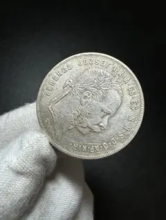 1813年 ナポリ王国 5リラ銀貨 ミュラ肖像 ナポレオン義弟 本物 - メルカリ