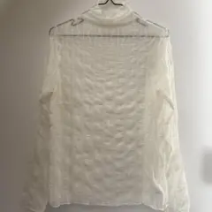 本日限定値下げLACE LADIES ホワイト トップス サイズF 春 軽量