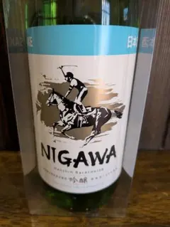 【新品未使用】NIGAWA 720ml　 阪神競馬場デザイン　白雪　吟醸のサムネイル