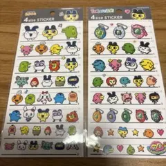 【正規品】たまごっち４サイズステッカー　2枚