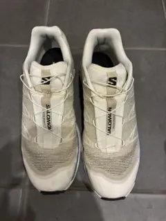 Salomon XT-6 ホワイト グレー スニーカー - メルカリ
