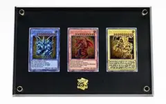 遊戯王 25th ANNIVERSARY ステンレス三幻神セット - メルカリ