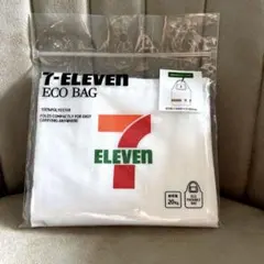 セブンイレブン エコバッグ 新品未使用 収納ポケット付き 7-ELEVEN