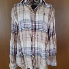 Polo Ralph Lauren リネンシャツ チェックのサムネイル