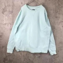 B310古着　トレーナー　スウェット　ミント　無地　90s Y2K