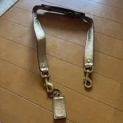 COACH バッグ用 ショルダーストラップ のみ　ゴールドのサムネイル