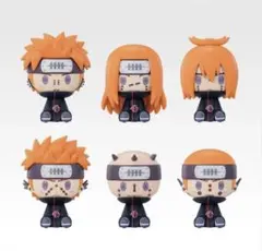 「6体セット」一番くじ NARUTO ナルトG賞 ちょこのっこフィギュア