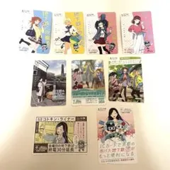 トラフィカ京カード　使用済み9枚