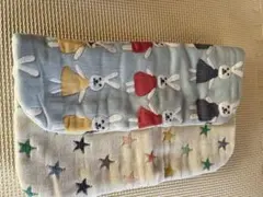 ハンドメイド ガーゼハンカチ