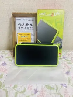 美品完品　Newニンテンドー2DS LL ブラック ライム