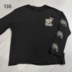 PUWA プーマ　黒　ロンT ロンティー　長袖　ESS+ ミッド　90s