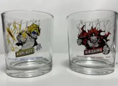 一番くじ　僕のヒーローアカデミア　Let you down E賞　グラス　2種