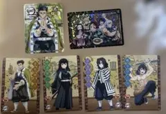 鬼滅の刃 × すき家 コラボ　カード&シール