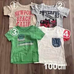 Tシャツ　男の子　100cm ブランシェス　グラニフ　働く車　まとめ売りのサムネイル