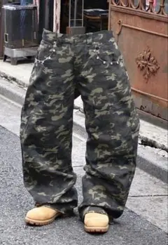 Jaded London Camo baggy カモバギー 希少 w30 - メルカリ