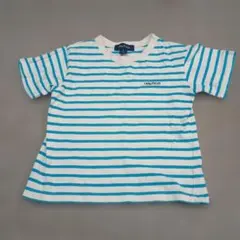 NAUTICA キッズ ボーダーTシャツ 110