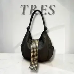 美品✨Y2K 00s TRES トレ BURDEN レザー ワンショルダーバッグのサムネイル