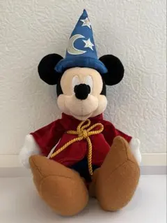 ミッキーマウス 魔法使い ぬいぐるみバッジ ミートミッキー 魔法使いの弟子