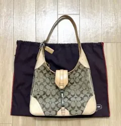 COACH ワンショルダーバッグ シグネチャー 収納袋付き Y2K - メルカリ