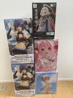 美少女フィギュアまとめ売り　5個セット