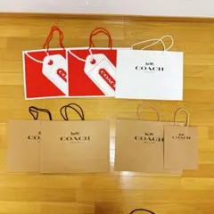 COACH ショッピングバッグ 7枚セット