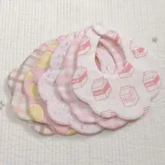No.391 ハンドメイドもくもくスタイ5枚セット
