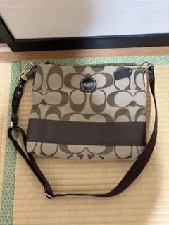 COACH ショルダーバッグ ベージュ/ブラウン