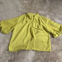 ViS イエロー シャツ サイズF