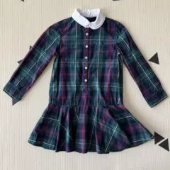 POLO RALPH LAUREN チェック柄ワンピース 3T