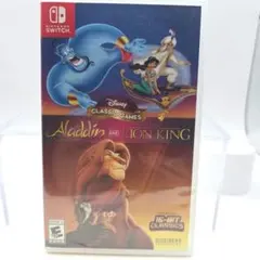 北米版スイッチソフト　ディズニークラシックゲームス　アラジン&ライオンキング