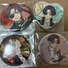 ウィンブレ サンリオ 缶バッジ 蘇枋隼飛 まとめ売り ウィンドブレーカー サンリオ 蘇枋隼飛 クロミ ホログラム缶