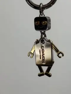 【未使用】　coach ロボット　チャーム