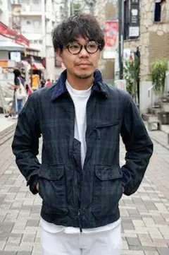 ⭐︎新品タグ付き　即完売　バブアー　エンジニアードガーメンツ　ガーメントダイ　M kink