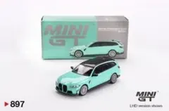 MINI GT BMW M3 Touring ミントグリーン　在庫限り