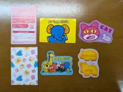 たべっ子どうぶつ ダイカットステッカーセット