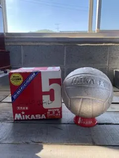 MIKASA MGV5 バレーボール 5号球 ロス五輪公式試合球　サインありのサムネイル